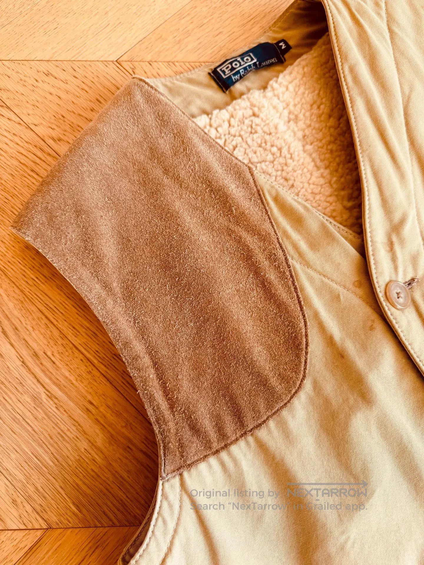 RLX Ralph Lauren Vintage Heavyweight Shearling Vest Coat. Size US M / EU 48-50 / 2 - 5 Thumbnail