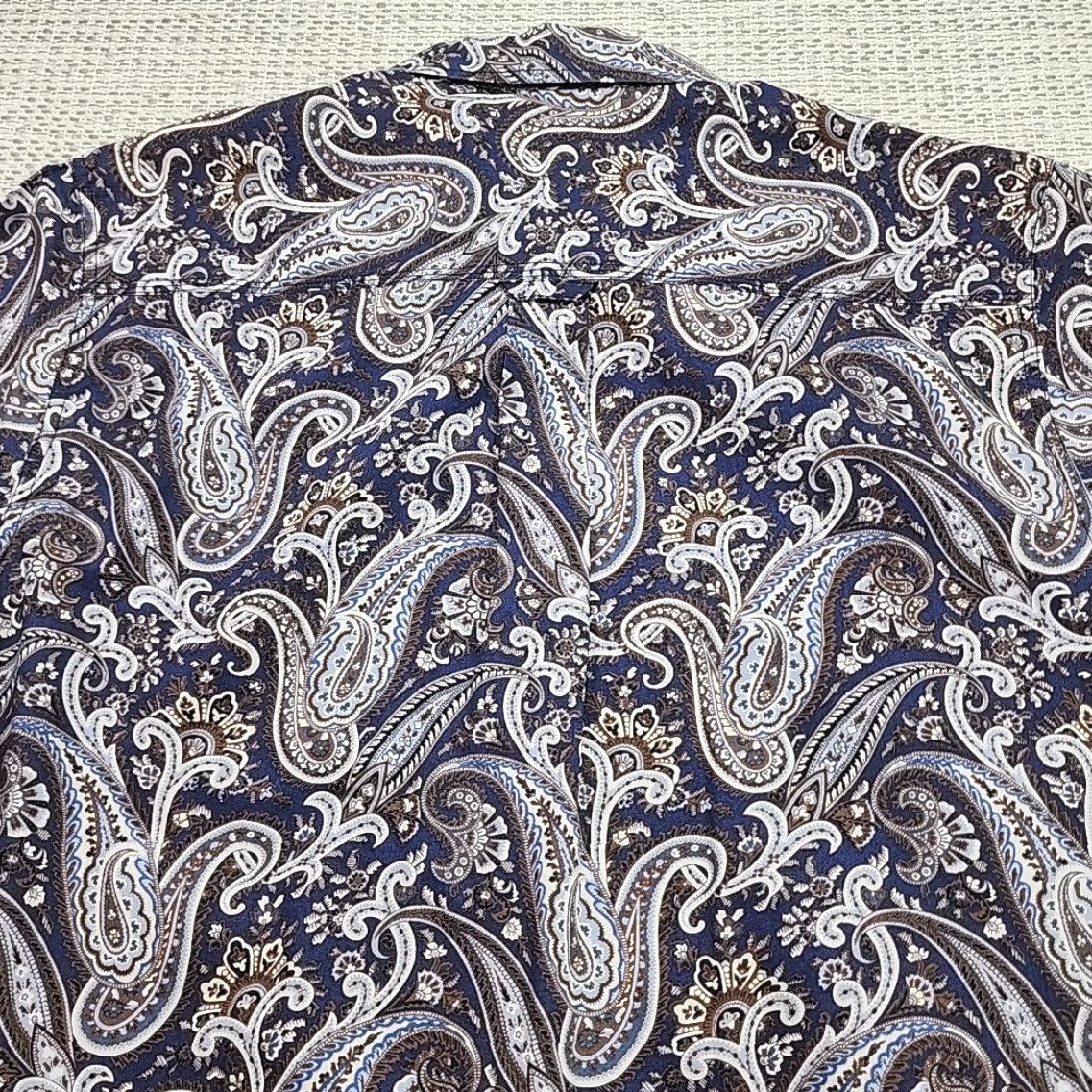 Tommy Bahama Tommy Bahama Shirt Mens Large Paisley Button Up Shirt Casual Beach Deco Size US L / EU 52-54 / 3 - 7 Thumbnail
