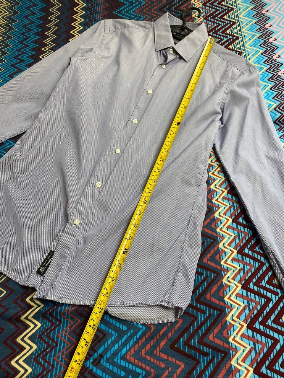 Hugo Boss Vintage Y2K shirt striped Hugo Boss regular fit streetwear Size US M / EU 48-50 / 2 - 8 Thumbnail