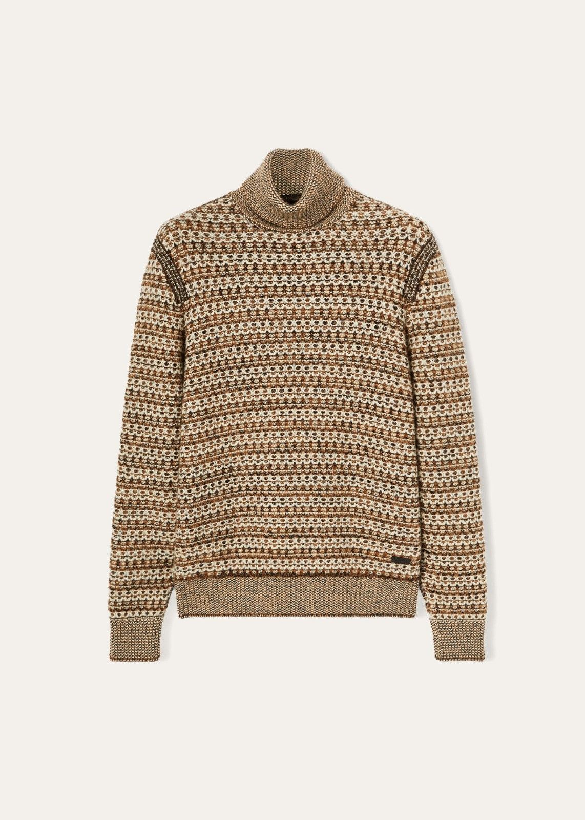Loro Piana o1srvl11e1224 Dolcevita Mancora Turtleneck Sweater Size US M / EU 48-50 / 2 - 1 Thumbnail