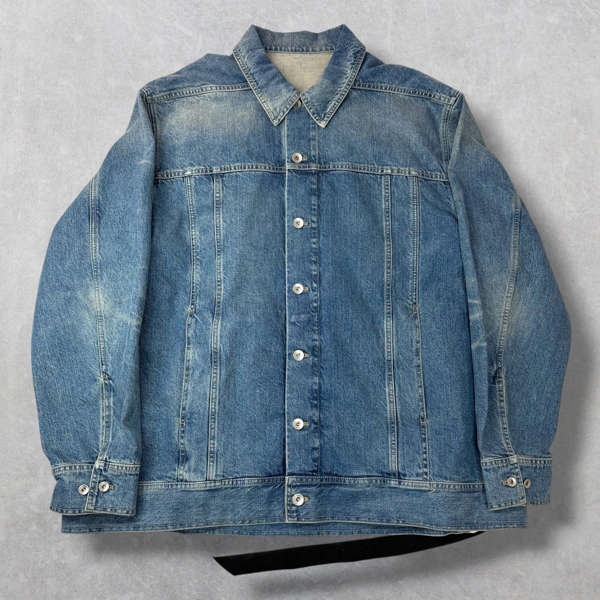 Rick Owens Rick Owens DRKSHDW Hollywood Jumbo Worker Jacket S (XL) Size US XL / EU 56 / 4 - 1 Thumbnail