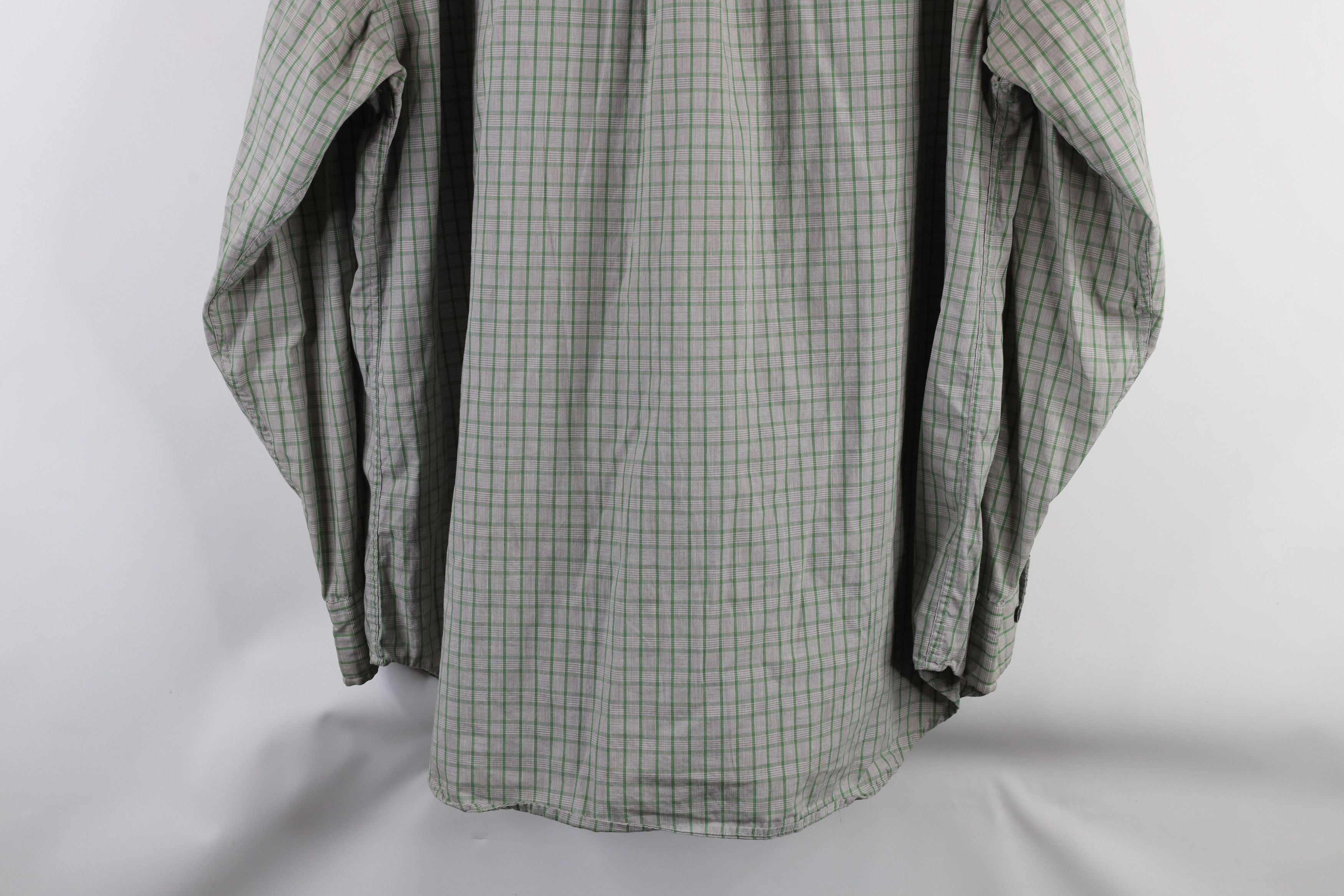 Gap × Vintage Vintage 90s Gap Long Sleeve Collared Button Shirt Plaid Size US XL / EU 56 / 4 - 10 Thumbnail