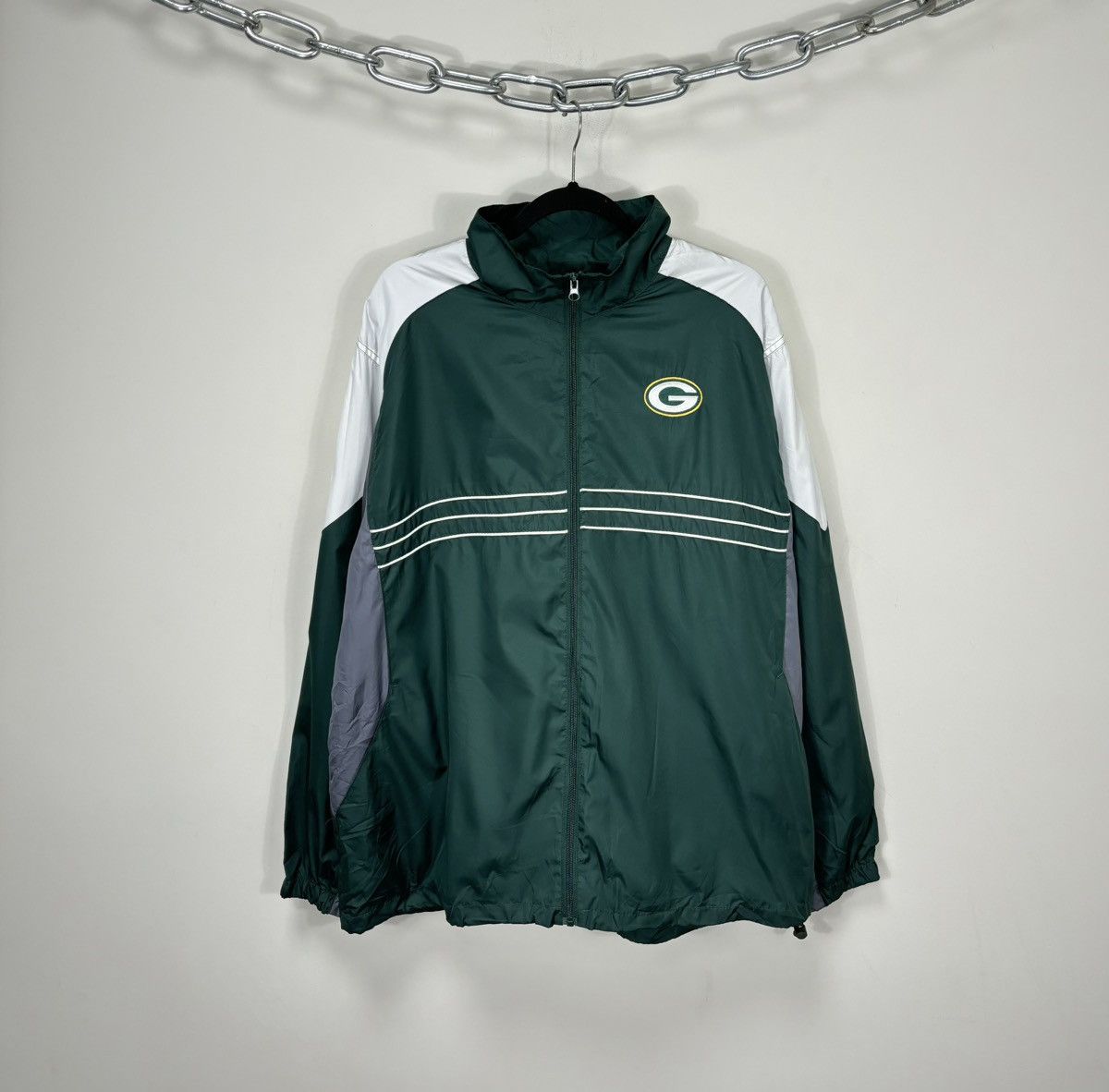 NFL Vintage Reebok Green Bay Packers Pro Line NFL Jacket Size US XL / EU 56 / 4 - 1 Thumbnail