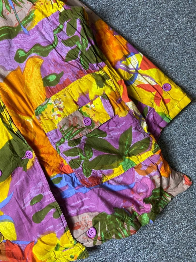 Japanese Brand Vintage Pyumosso Japanese Brand Patterned Jacket (175) Size US L / EU 52-54 / 3 - 7 Thumbnail
