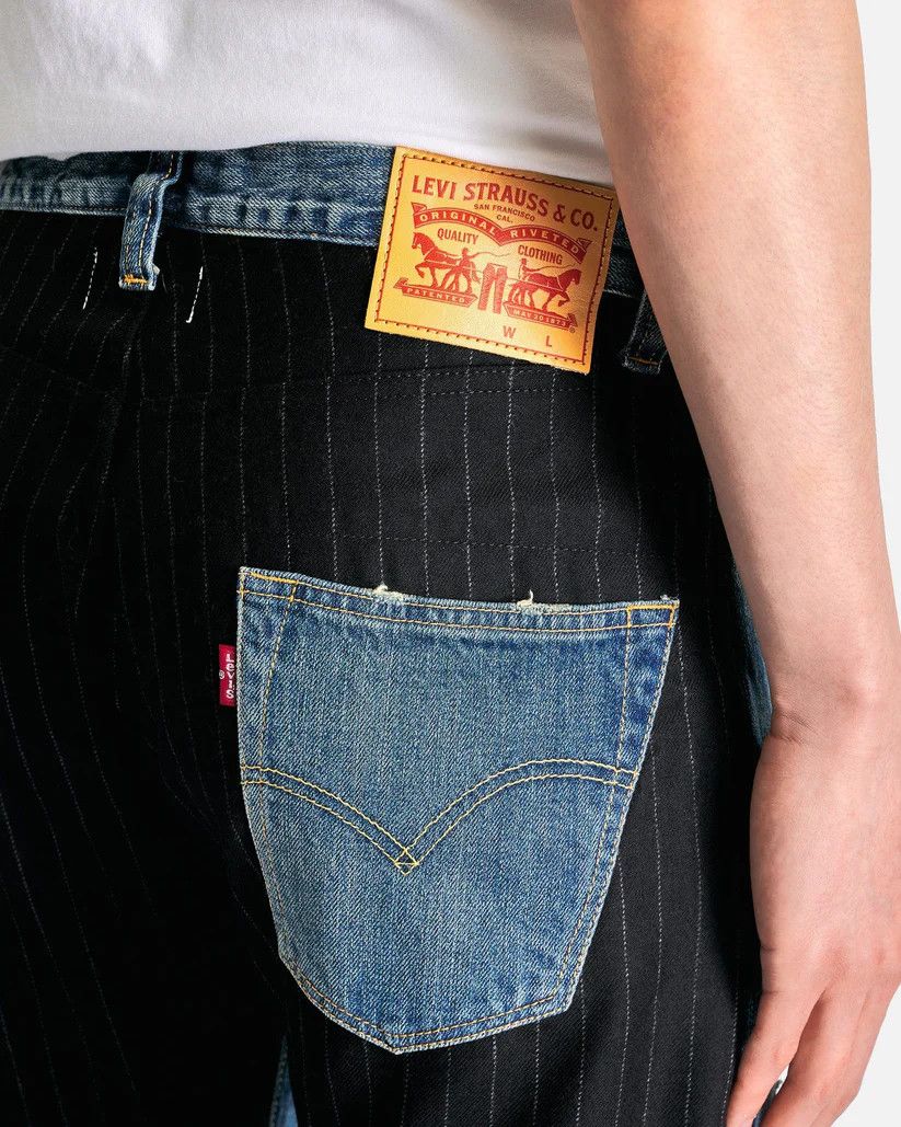 Junya Watanabe o1s1v1r1oon0925 Patchwork Denim in Black Size US 32 / EU 48 - 6 Thumbnail