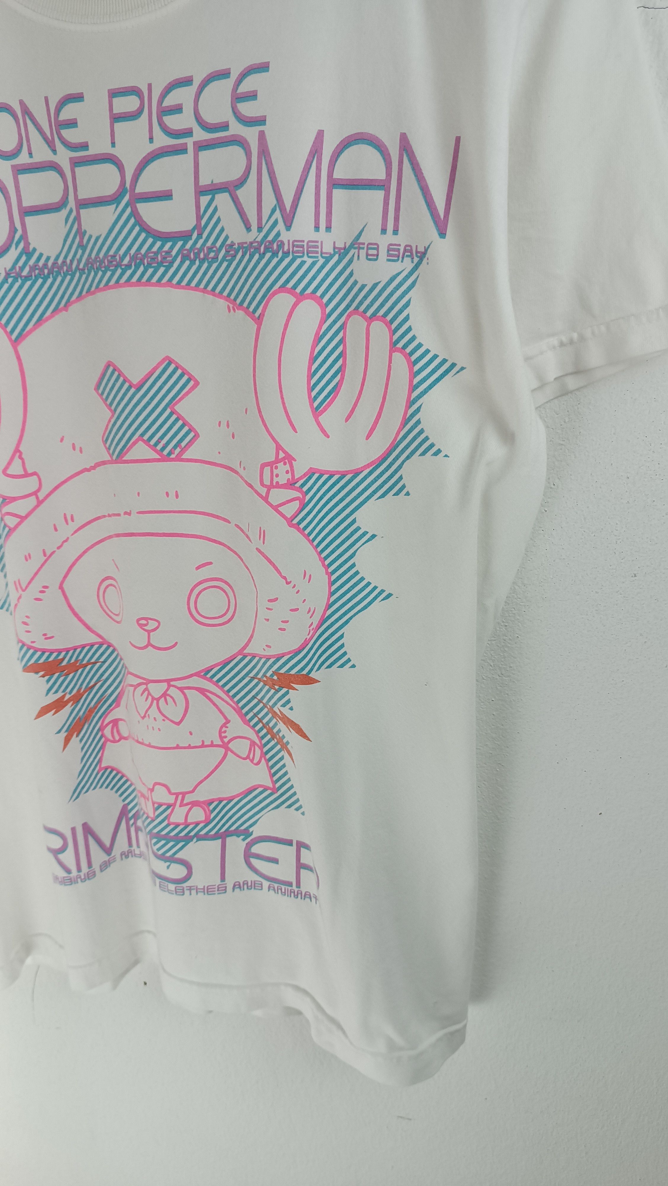 Anime VINTAGE ONE PIECE TONY TONY CHOPPER TEE bleach naruto Size US M / EU 48-50 / 2 - 12 Thumbnail