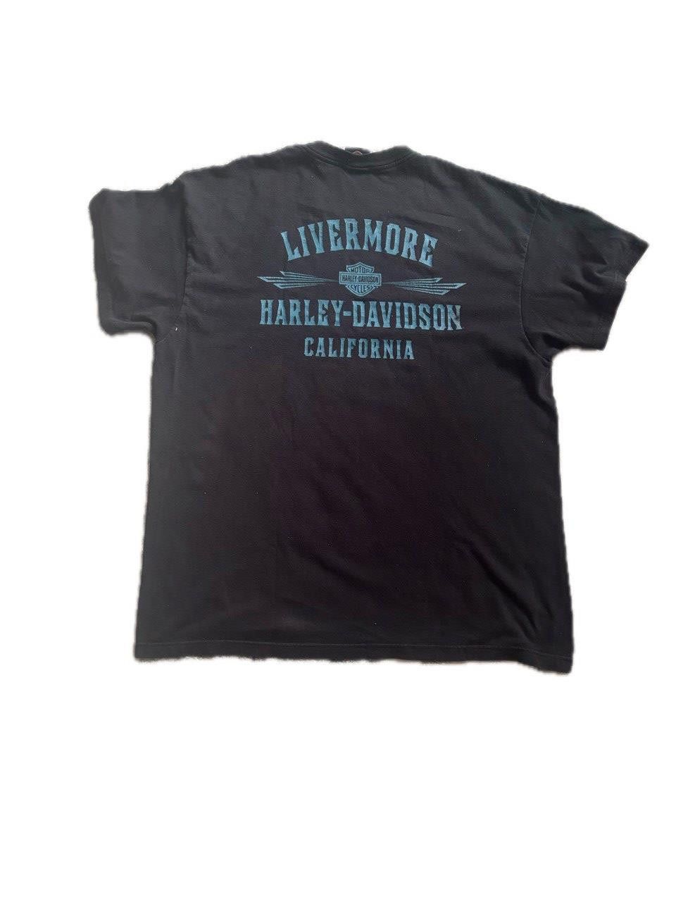 Harley Davidson Harley Davidson Motor Cycles XL Black T Shirt Made in USA Size US XL / EU 56 / 4 - 2 Thumbnail