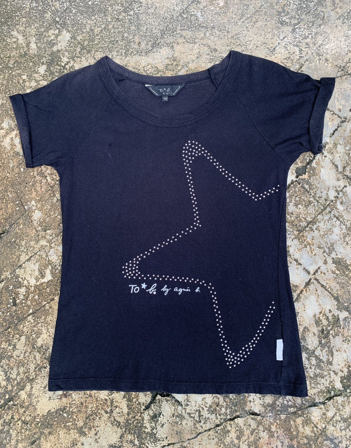 agnes b. y2k To b by agnes b Japan Stars Spike Top Size M / US 6-8 / IT 42-44 - 1 Thumbnail
