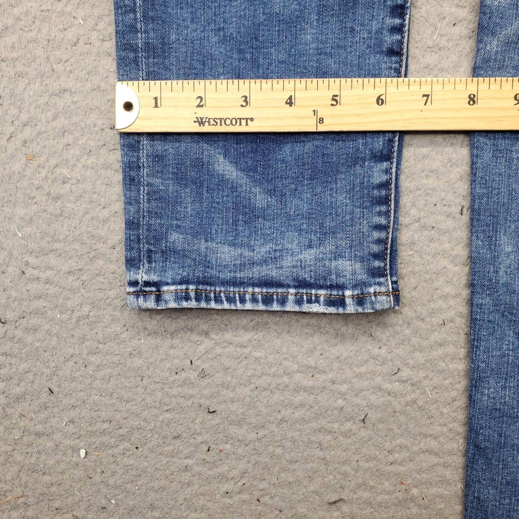 American Eagle Outfitters American Eagle Outfitters Jeans Womens 29x30 Blue Denim Distressed Regular Straight 5-Pocket Design Denim Blue Menus: N/A Size 29" - 5 Thumbnail
