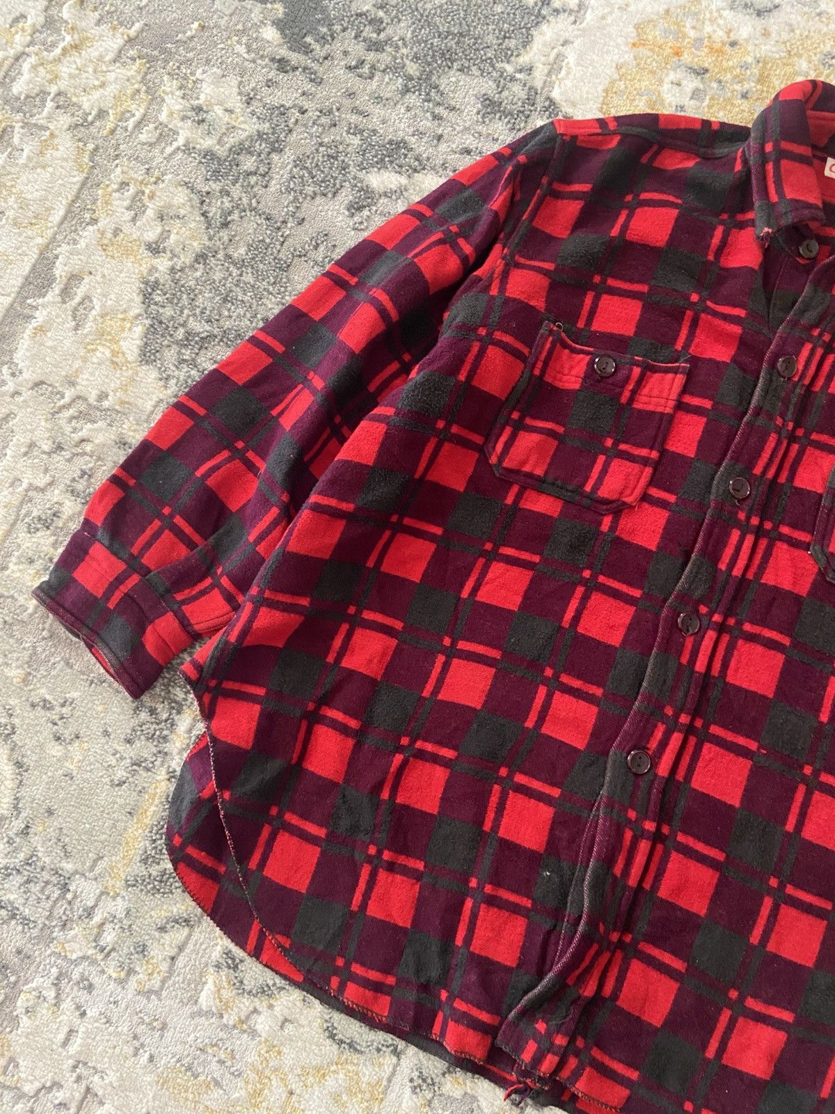 Champion VINTAGE CHAMPION TARTAN SHIRT FLANNEL Size US L / EU 52-54 / 3 - 3 Thumbnail
