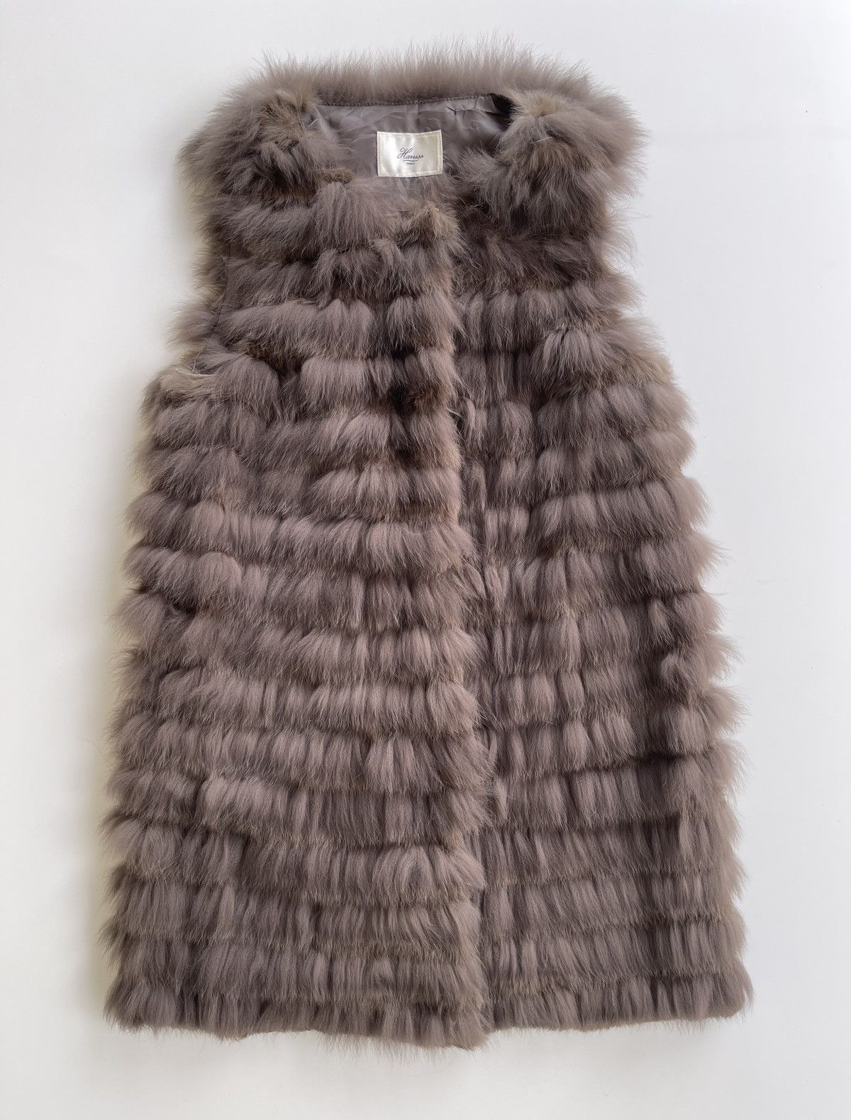 Vintage Vintage Raccoon Fox Fur Long Vest Size S / US 4 / IT 40 - 2 Thumbnail