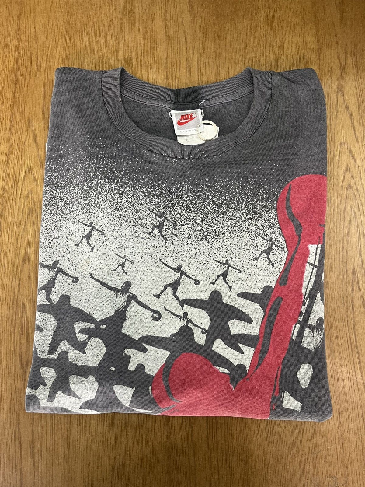 Jordan Brand × Nike × Vintage Vintage Nike Michael Jordan Ovp 90’s Tshirt Size US L / EU 52-54 / 3 - 1 Thumbnail