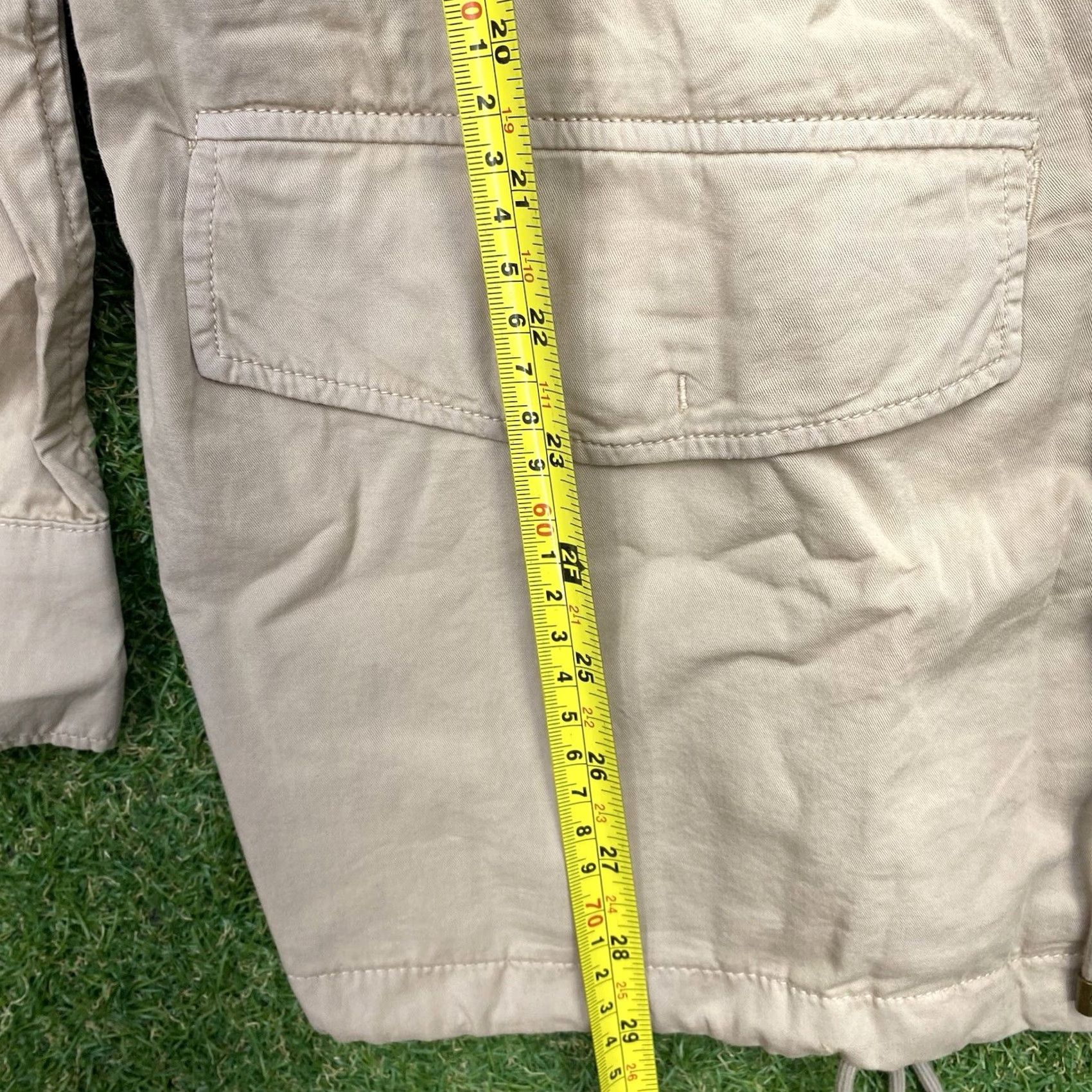 Vintage VINTAGE Lauren Ralph Lauren Jacket Womens Small Military Cargo Field Utility Coat Khaki Size S / US 4 / IT 40 - 4 Thumbnail