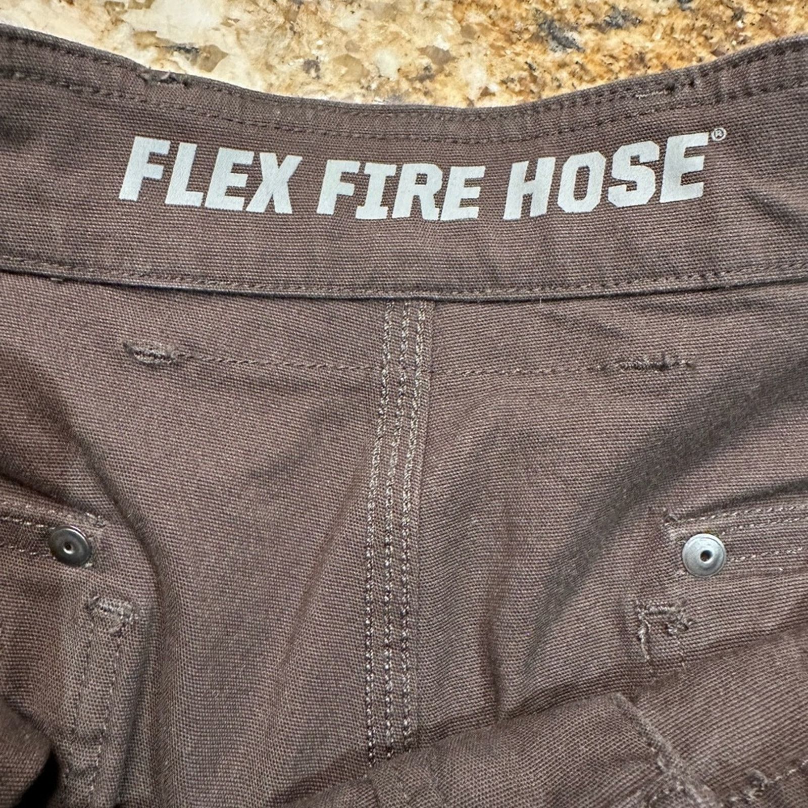 Duluth Trading Company Duluth Trading Co Flex Firehose40 Charcoal Gray Cargo Shorts Size US 40 / EU 56 - 5 Thumbnail