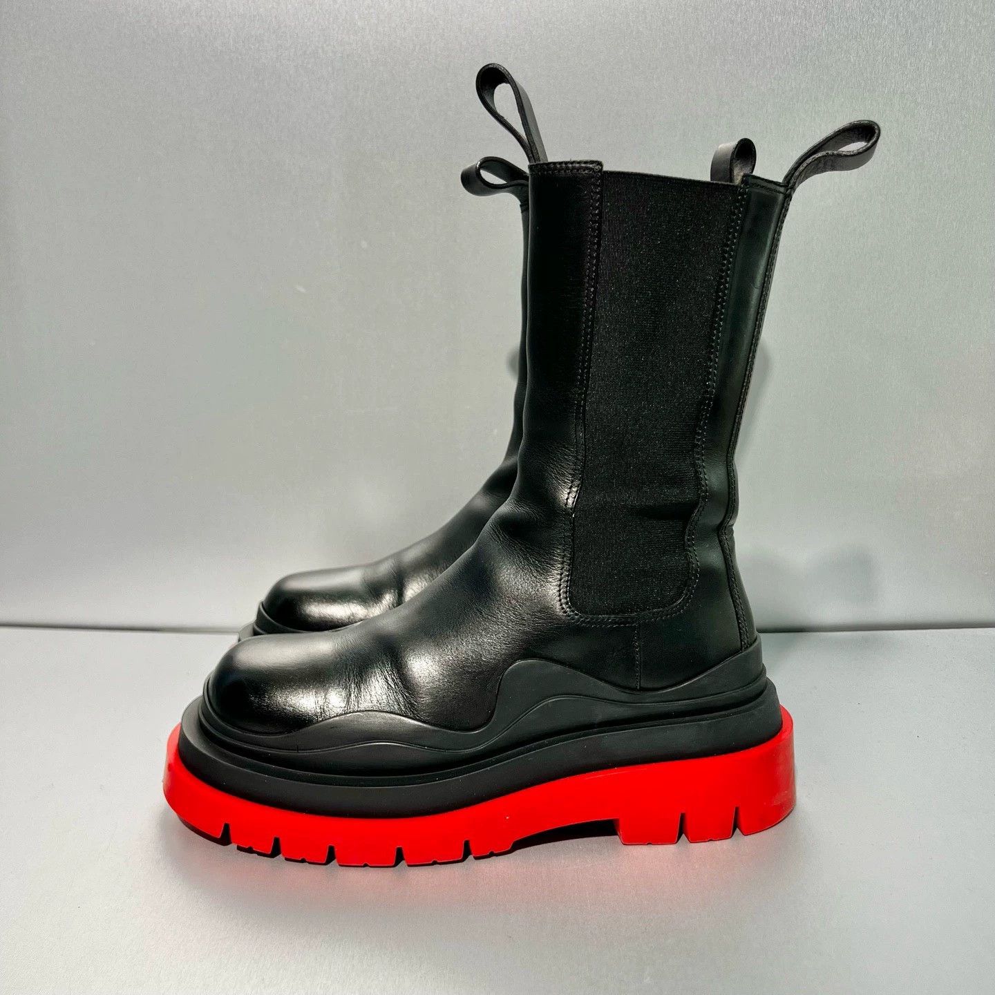 Bottega Veneta 【Bottega Veneta】Bv High-top Red Sole Smoking Boots Size US 5.5 / IT 35.5 - 4 Thumbnail