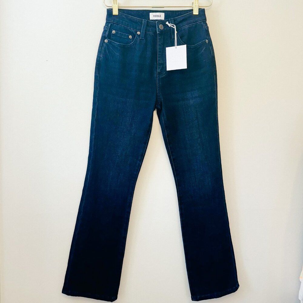Pistola NWT Pistola Lennon High-Rise Cropped Bootcut Jeans Size 24 Size 24" / US 00 / IT 34 - 2 Thumbnail