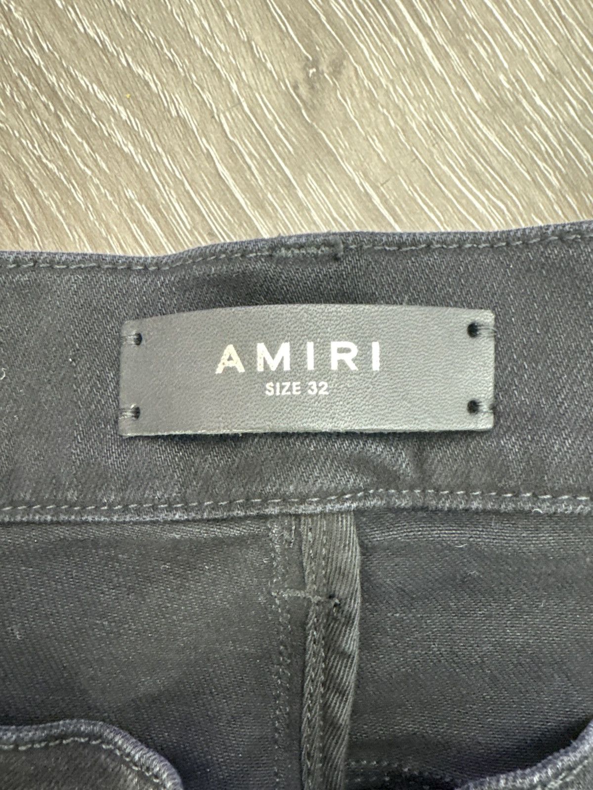 Amiri Amiri Core Applique Jeans “Aged Black” Size US 32 / EU 48 - 3 Thumbnail