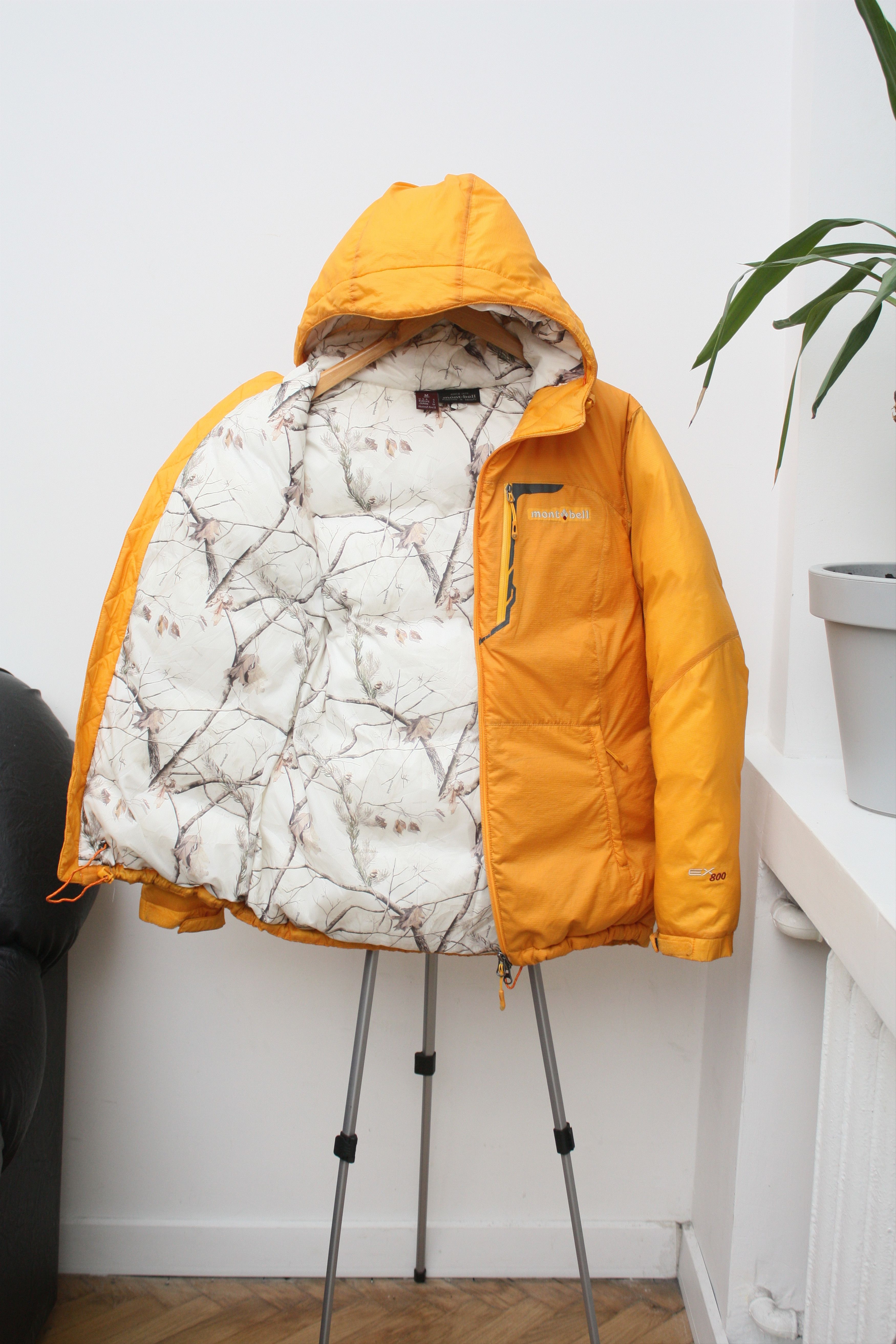 Montbell Montbell EX800 Yellow Puffer Down Jacket Small Size US S / EU 44-46 / 1 - 3 Thumbnail