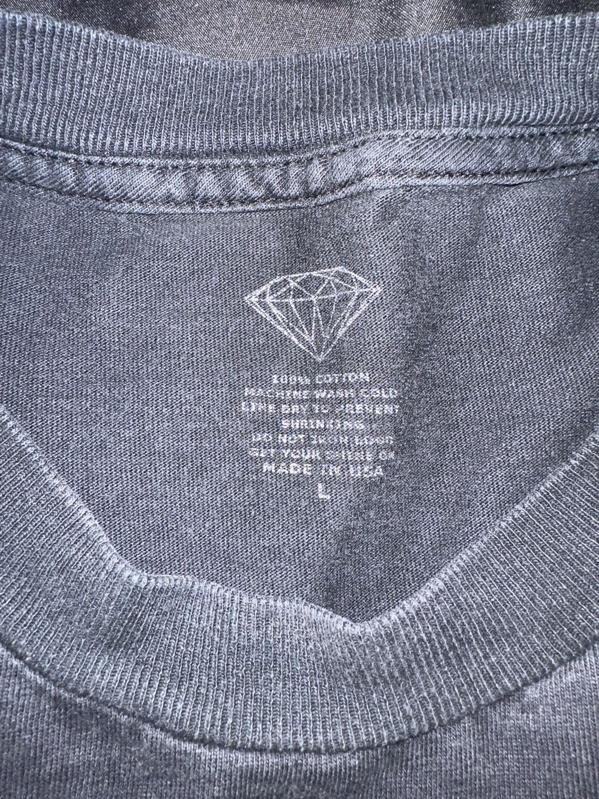 Diamond Supply Co. Y2K DIAMOND SUPPLY IRON MAIDEN T SHIRT Size US L / EU 52-54 / 3 - 2 Thumbnail