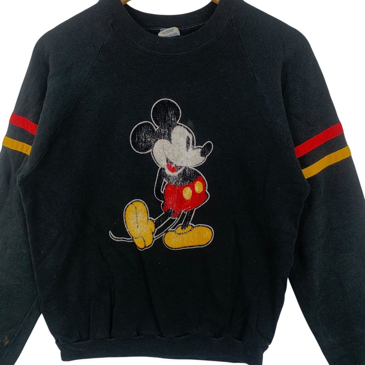 Mickey Mouse Vintage 80’ MICKEY MOUSE GERMANY Yellow Shoes Disney Size L / US 10 / IT 46 - 6 Thumbnail