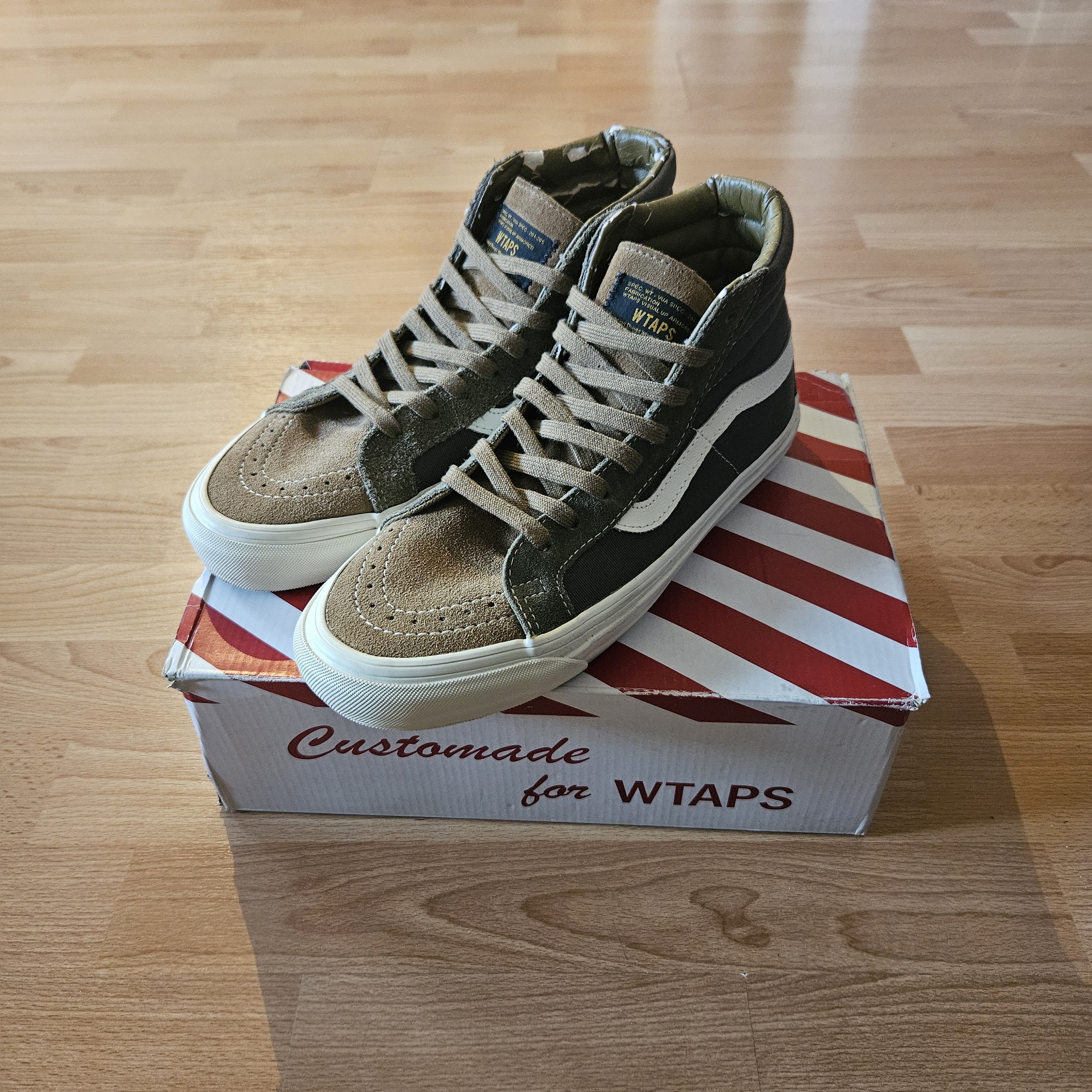 Vans × Wtaps OG Sk8-Hi LX Size US 8 / EU 41 - 4 Thumbnail