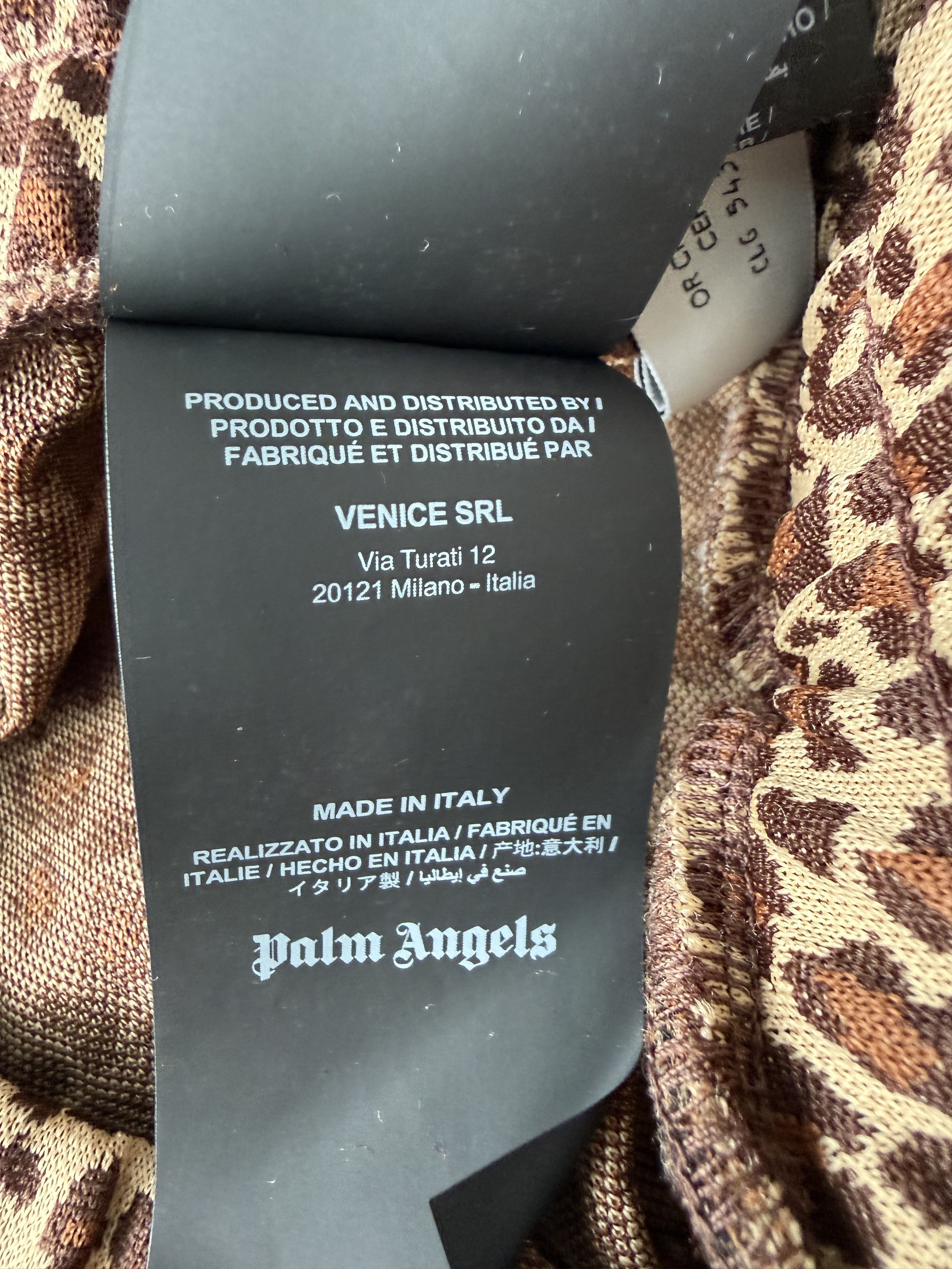 Palm Angels Palm Angels Leopard Print Track Pants NWT Size US 34 / EU 50 - 8 Thumbnail