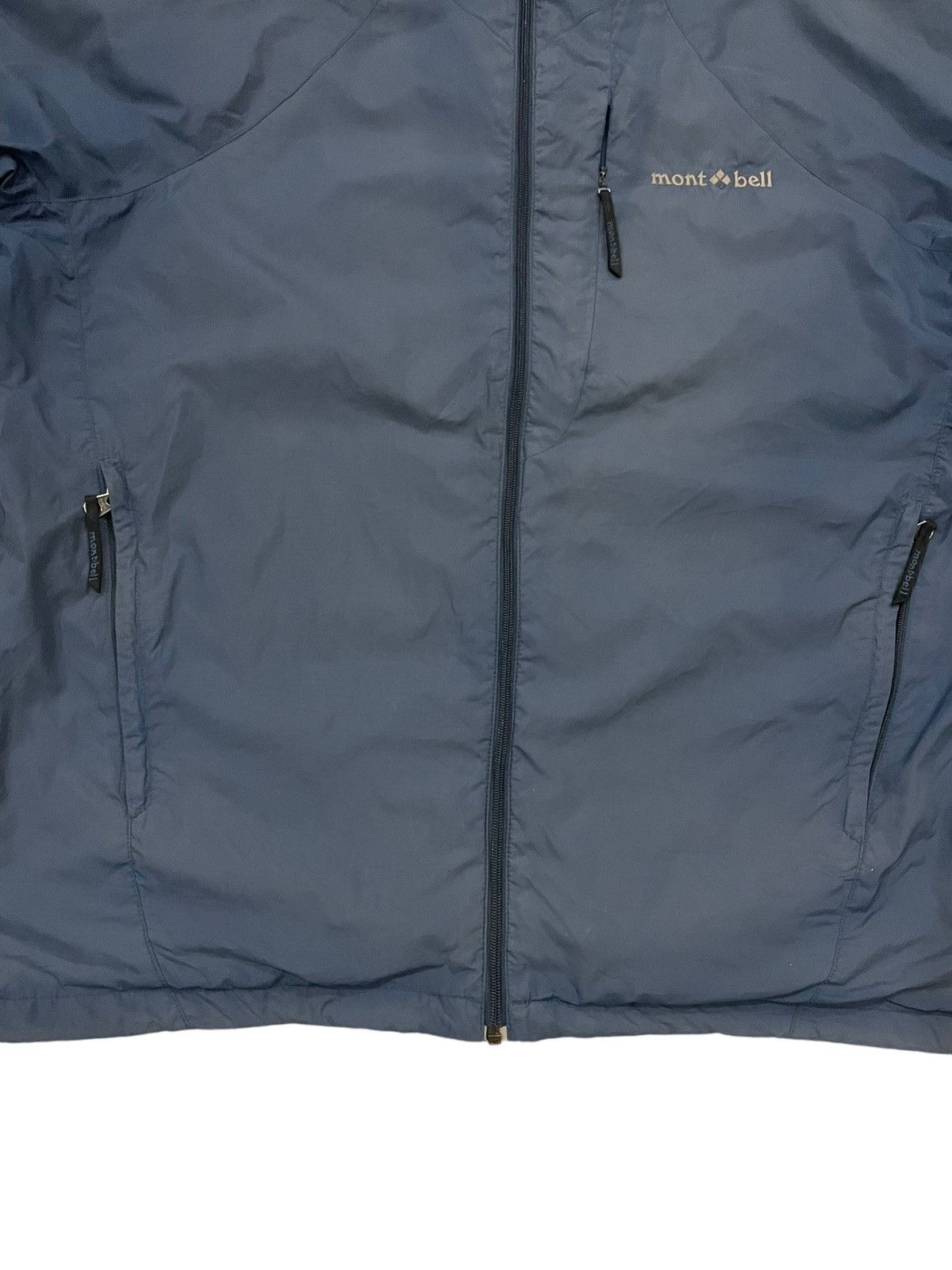 Montbell Very Rare Montbell Faded Zip Windbreaker Jacket Size US XL / EU 56 / 4 - 7 Thumbnail