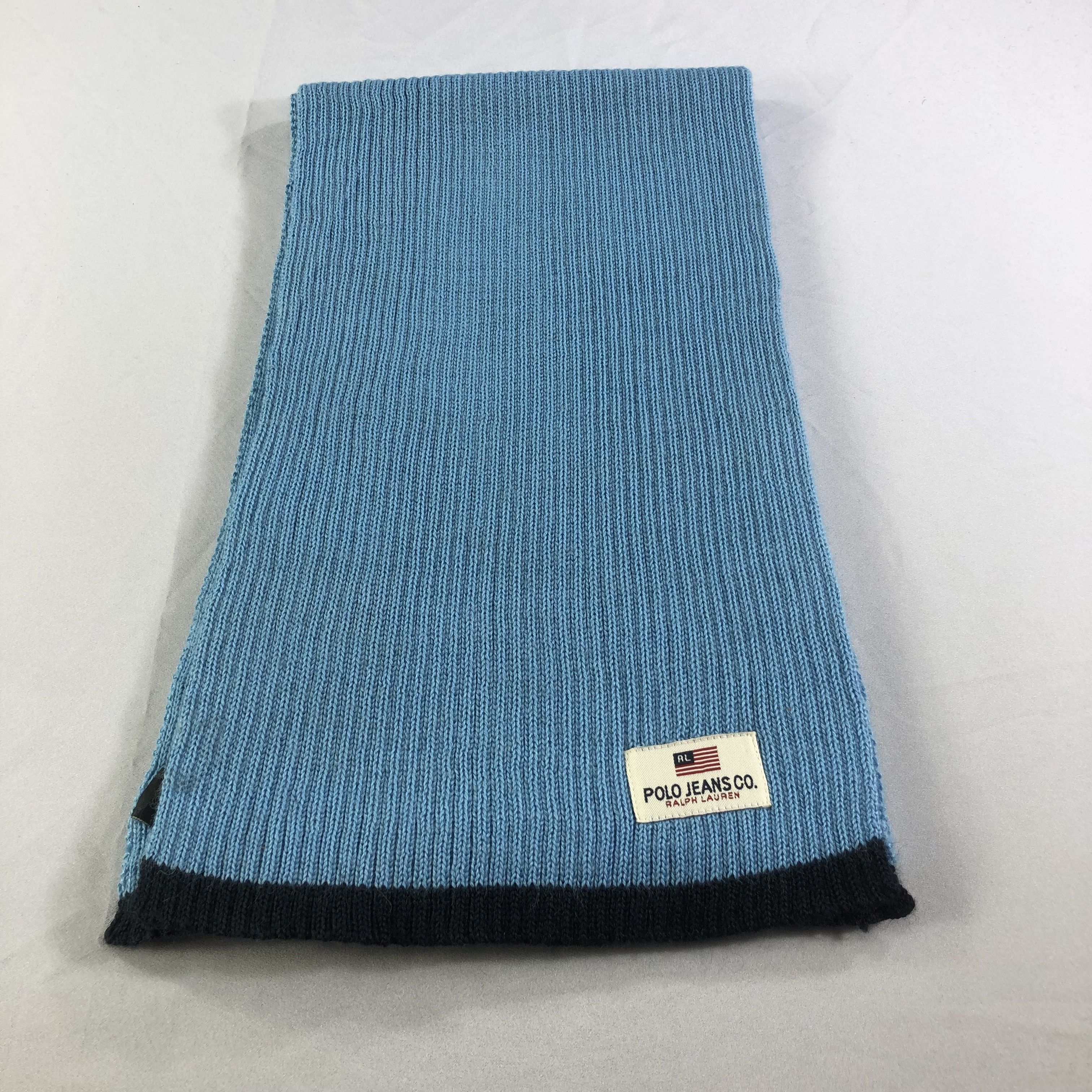 Polo Ralph Lauren Polo Jeans by Ralph Lauren Pleated Scarf Muffler V1651 Size ONE SIZE - 2 Thumbnail