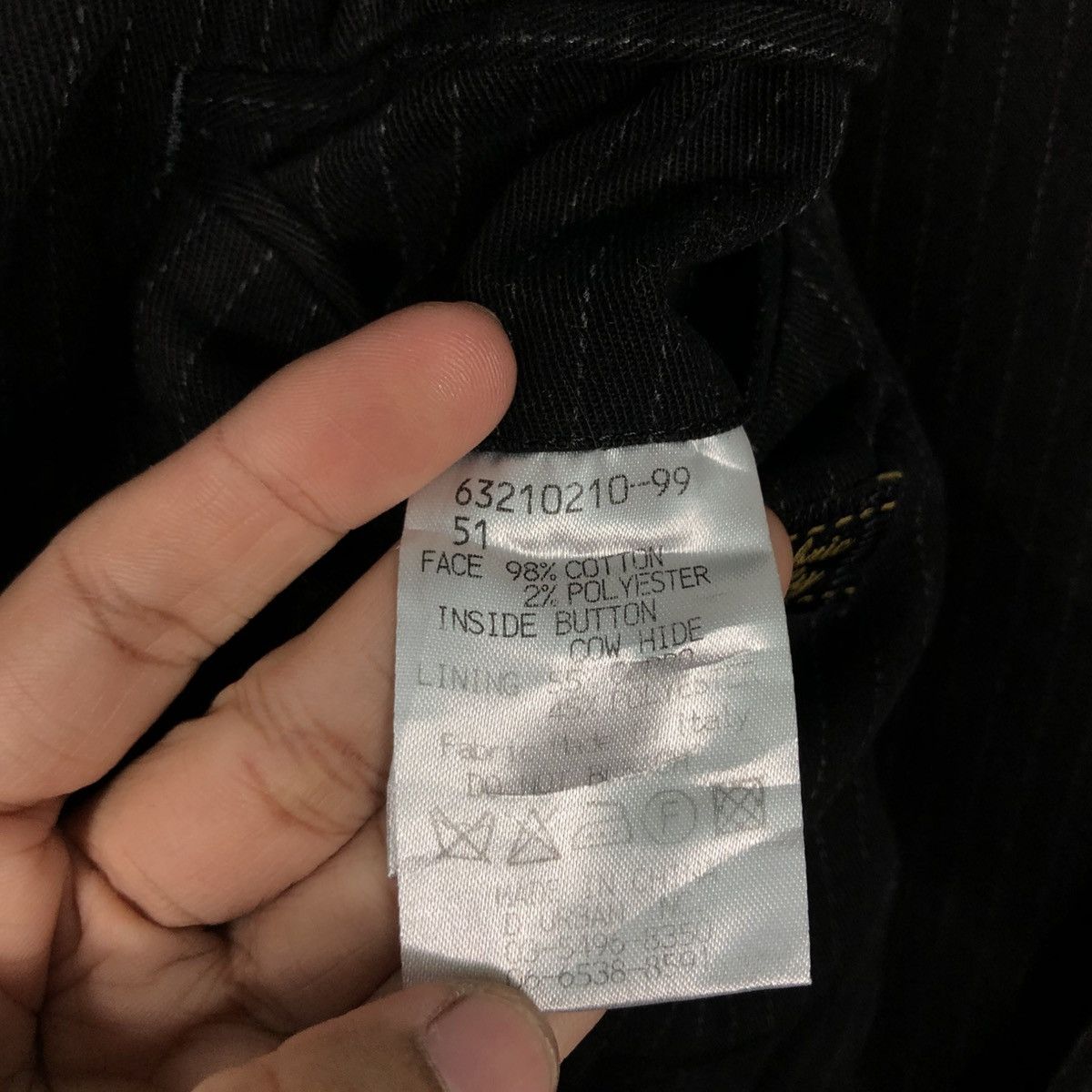 Issey Miyake 💥VINTAGE HICKORY CHORE JACKET SABI SABI STRIPED Size 46R - 23 Thumbnail
