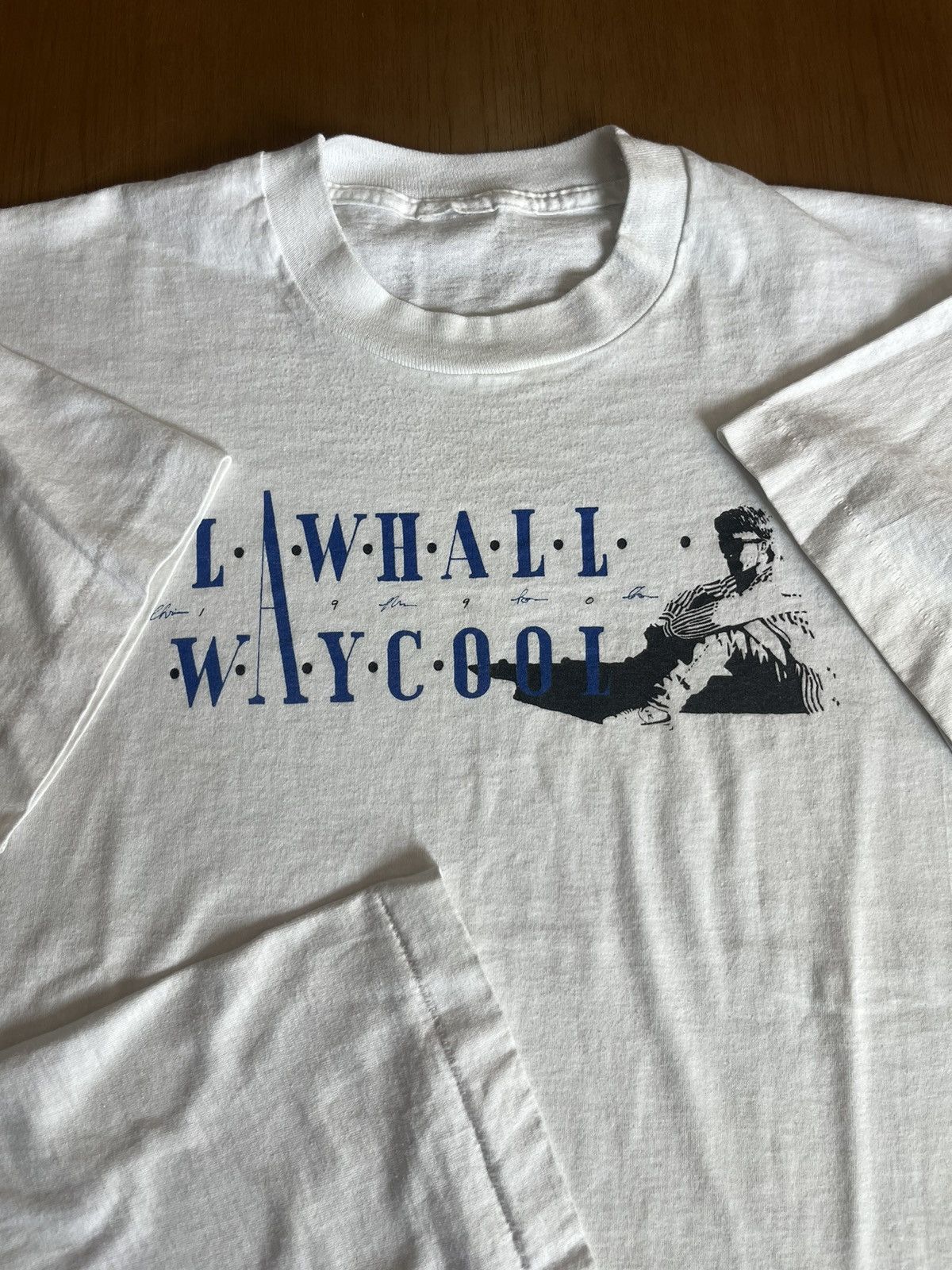 Arts & Science Vintage LAW HALL WAY COOL 1990‘s Tshirt Size US XL / EU 56 / 4 - 6 Thumbnail