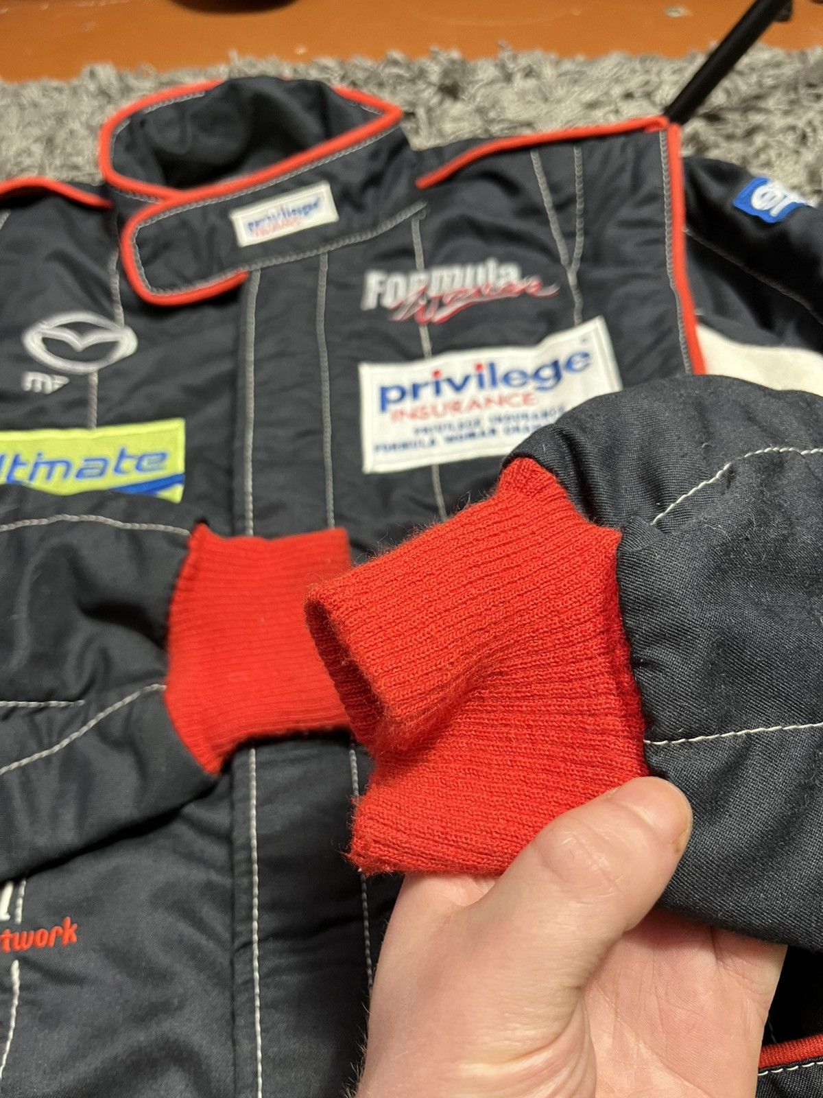 Formula 1 WORN SUIT 2004 FORMULA 1 JULIETTE THURSTON RACING F1 Size 30" / US 8 / IT 44 - 5 Thumbnail