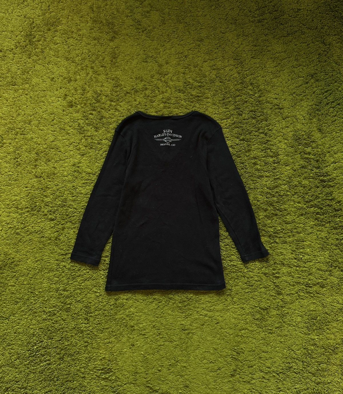 Harley Davidson 🇺🇸 Harley Davidson 2000s vintage made in USA longsleeve Y2K Size M / US 6-8 / IT 42-44 - 2 Thumbnail