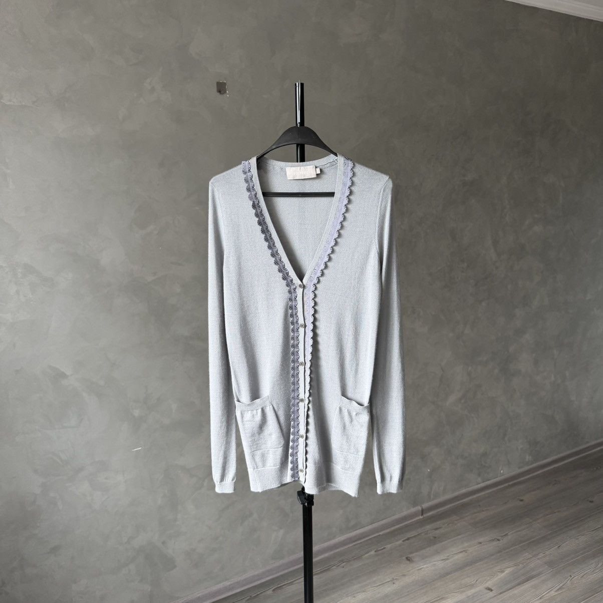 Jason Wu Jason Wu 100% Cashmere Ribbon Details Long Cardigan Size S / US 4 / IT 40 - 1 Thumbnail