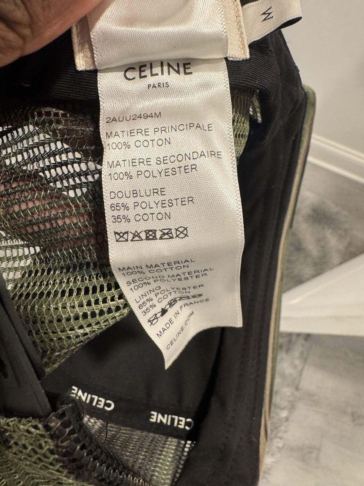 Celine Camo celine snapback Size ONE SIZE - 2 Thumbnail
