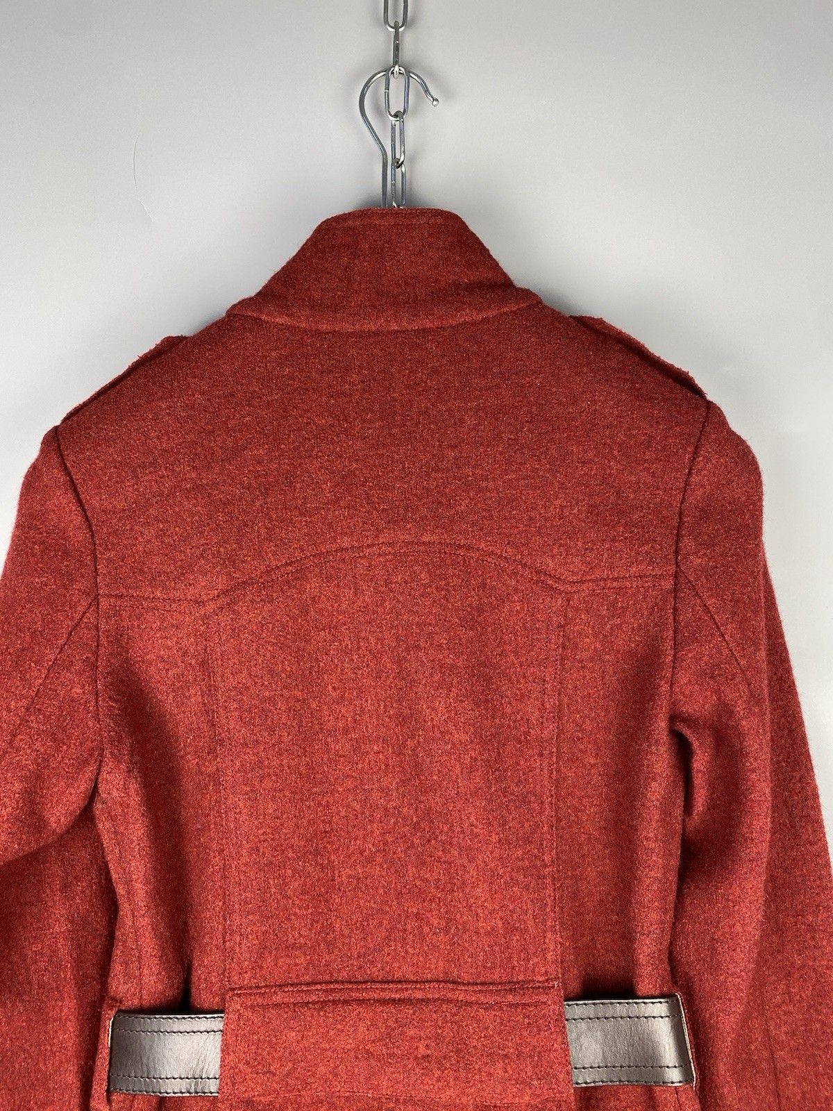 Burberry Burberry Women Luxury Wool Pea Coat Jacket Size S / US 4 / IT 40 - 14 Thumbnail