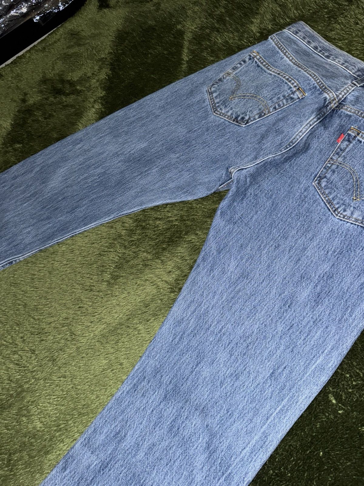 Levi's [W33/L34] Levi’s 501 USA Blank Tab Repair Denim Pants Size US 33 - 11 Thumbnail