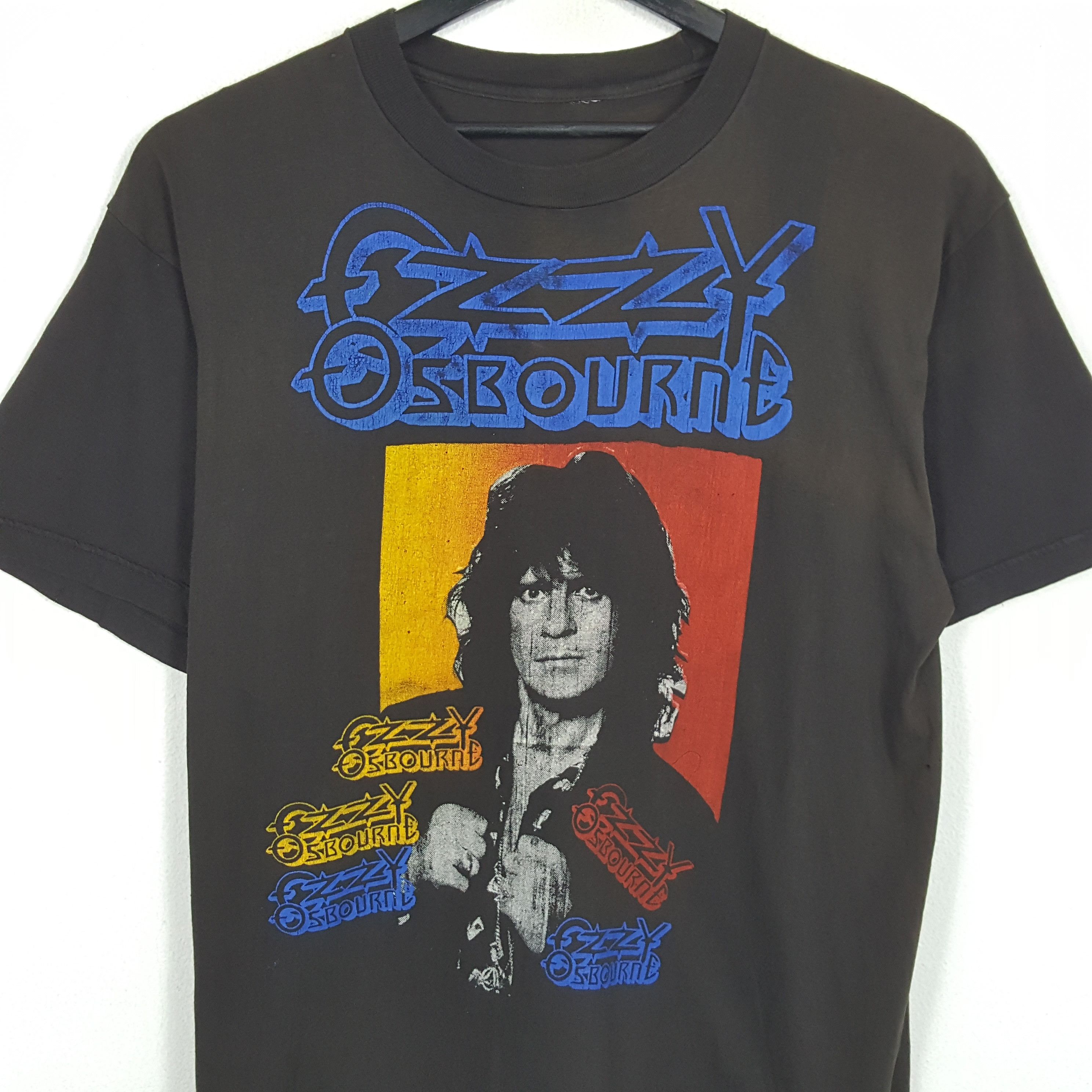 Band Tees × Ozzy Osbourne × Vintage OZZY OSBOURNE Rock Band Music Tour Vintage Tshirt Size US L / EU 52-54 / 3 - 2 Thumbnail