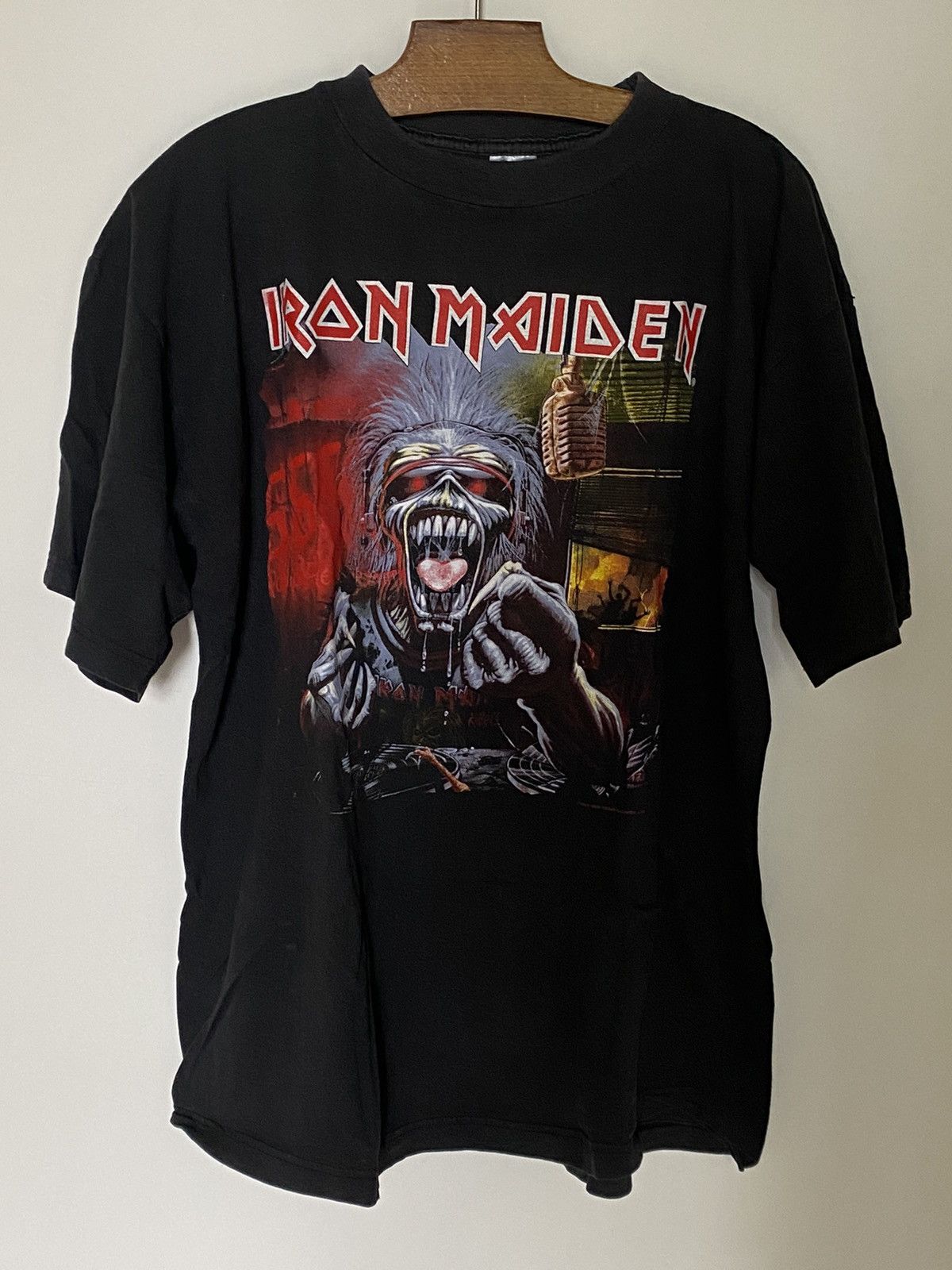 IRON MAIDEN A REAL DEAD ONE 90s tシャツ