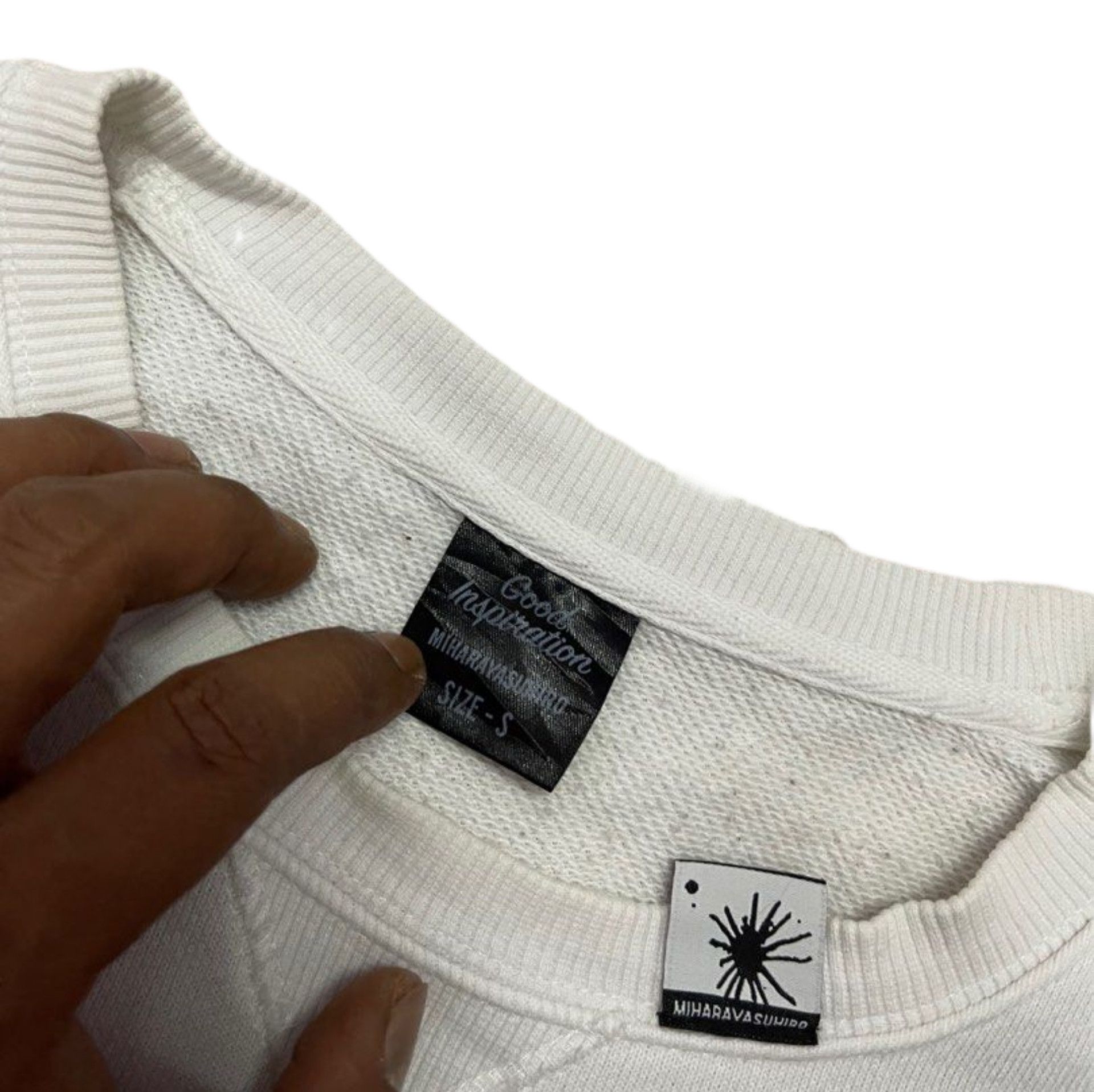 Maison MIHARA YASUHIRO Good Inspiration Black White Sweatshirt Size US S / EU 44-46 / 1 - 5 Thumbnail