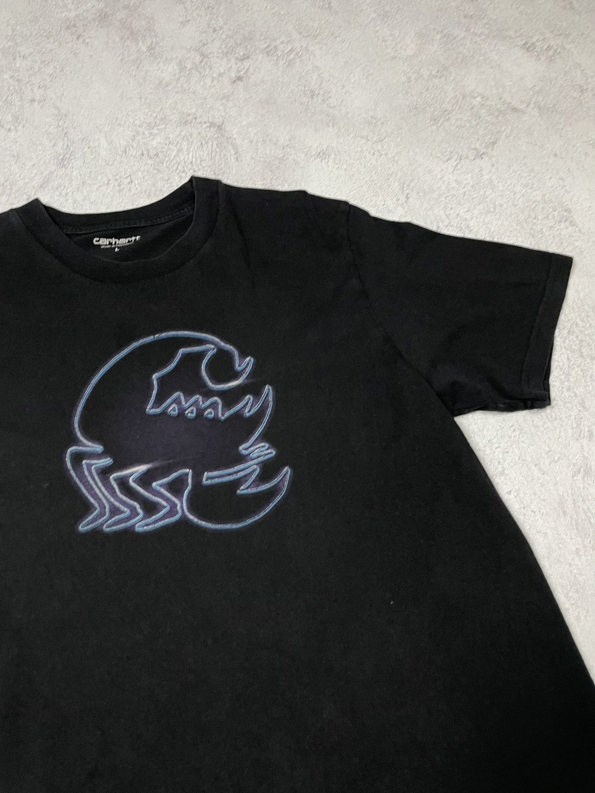 Carhartt Wip Carhartt WIP Big Logo T Shirt Scorpion size L Size US L / EU 52-54 / 3 - 2 Thumbnail