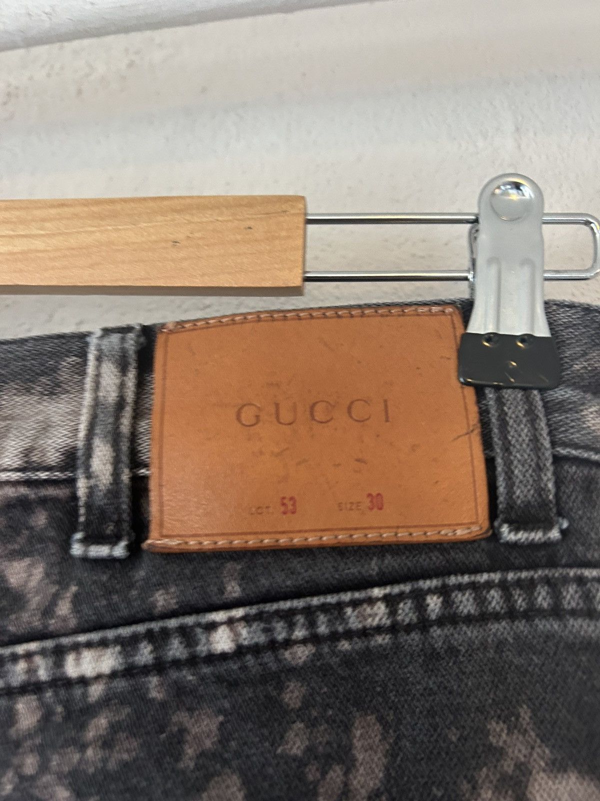 Gucci Bleached Denim Jeans Size US 30 / EU 46 - 17 Thumbnail