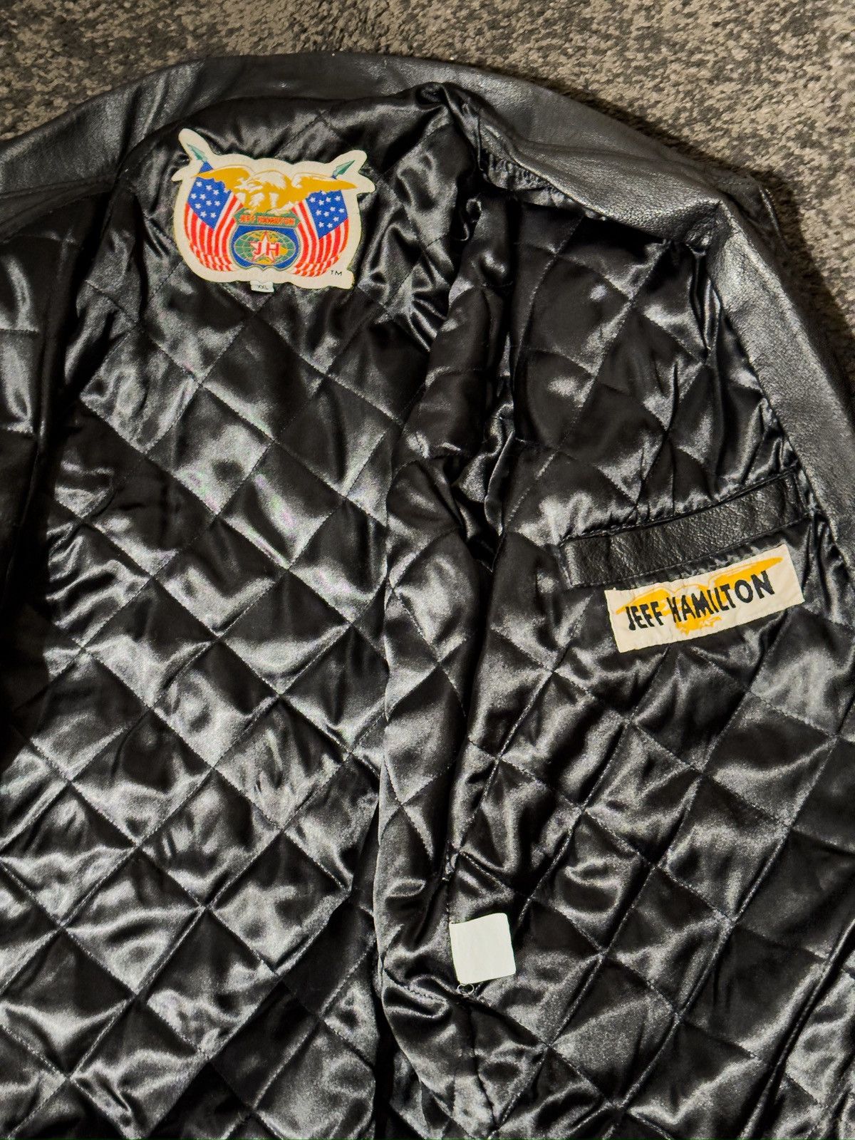 NASCAR Vintage 1998 Jeff Hamilton NASCAR 50th Anniversary Jacket Size US XXL / EU 58 / 5 - 4 Thumbnail