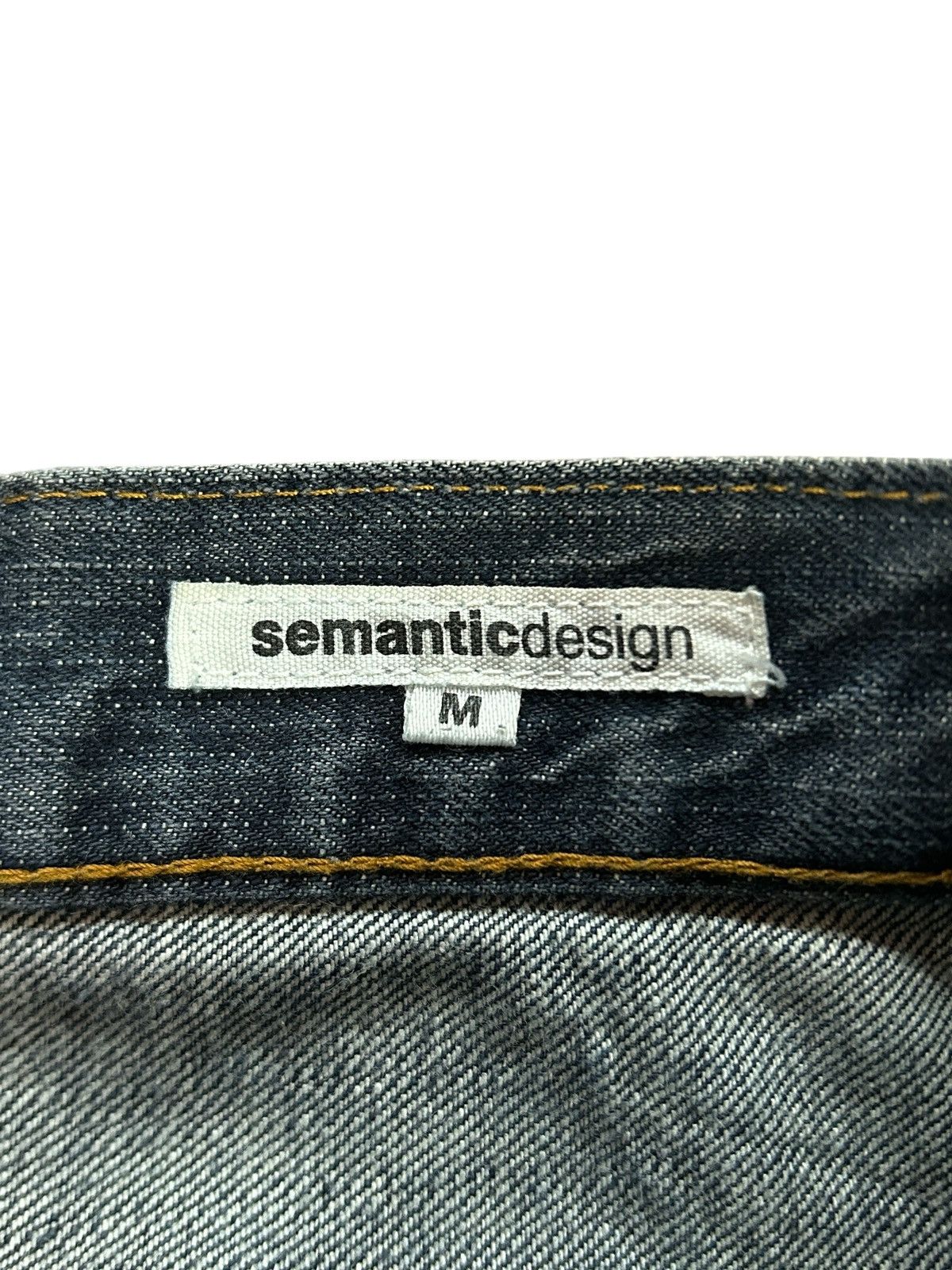 semanticdesign Vintage Semantic Design Clawmark Distressed Flare Jeans Size US 31 - 13 Thumbnail