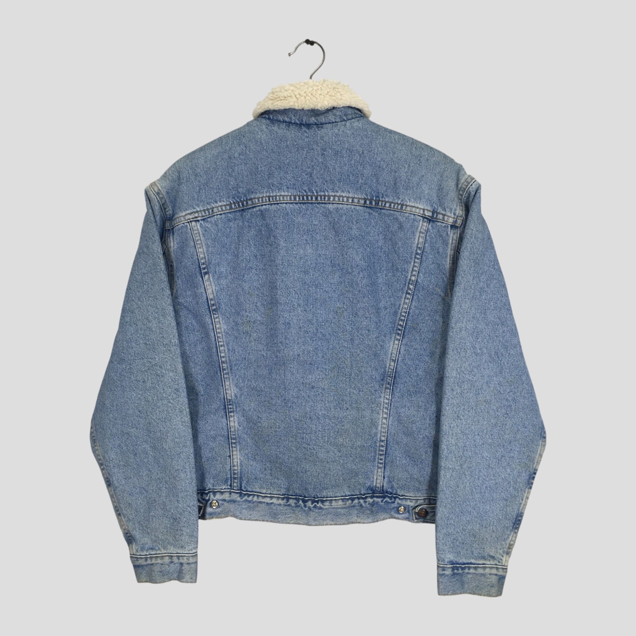 Levi's Vintage 90s Levi's Denim Jacket Jeans Trucker Sherpa Size US M / EU 48-50 / 2 - 3 Thumbnail