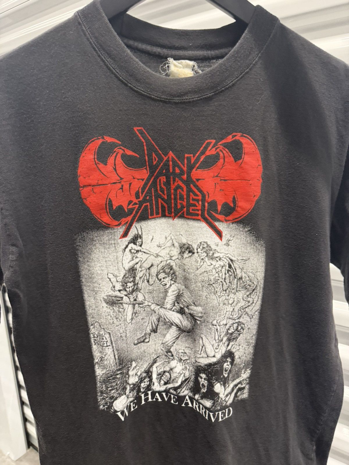 Vintage Vintage dark angel Metal shirt band punk Archive Grunge ERD Size US L / EU 52-54 / 3 - 3 Thumbnail