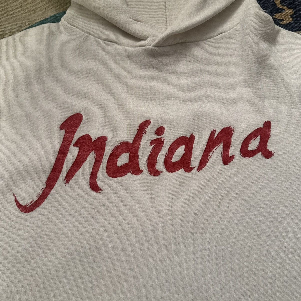 NCAA × Russell Athletic × Vintage Vintage 80s Indiana University Russell Athletic Hoodie Size US L / EU 52-54 / 3 - 2 Thumbnail