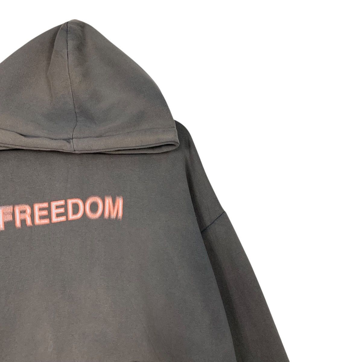 Vintage FREEDOM Sun Faded Pullover Hoodie Sweatshirt #3634-C166 Size US XL / EU 56 / 4 - 9 Thumbnail