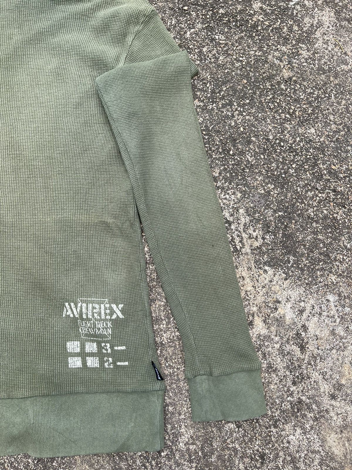 Avirex Avirex U.S.A. Marines Zip Hoodie Military Green Vintage Size US M / EU 48-50 / 2 - 12 Thumbnail