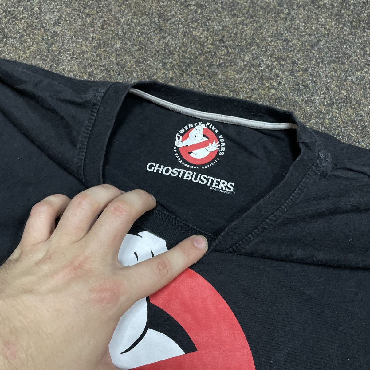 Vintage Vintage Y2K Ghostbusters Graphic Tee Streetwear Black Slim M Size US M / EU 48-50 / 2 - 5 Thumbnail