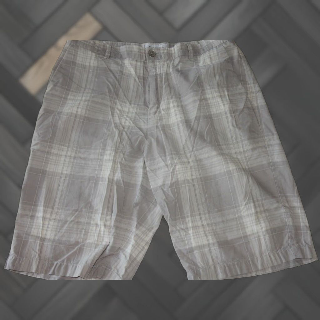Calvin Klein Calvin Klein Men's Cargo Shorts Size 34 Gray Cotton Regular Men Size US 34 / EU 50 - 1 Thumbnail